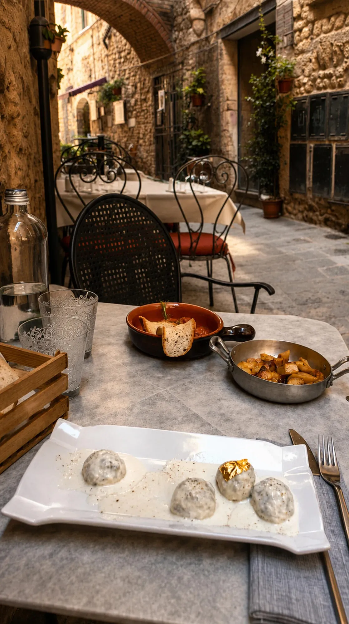 A Table for Two, by Candlelight — A Romantic Evening in Maremma